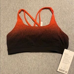 Lululemon Energy bra size 10 speckle ombré NWT new